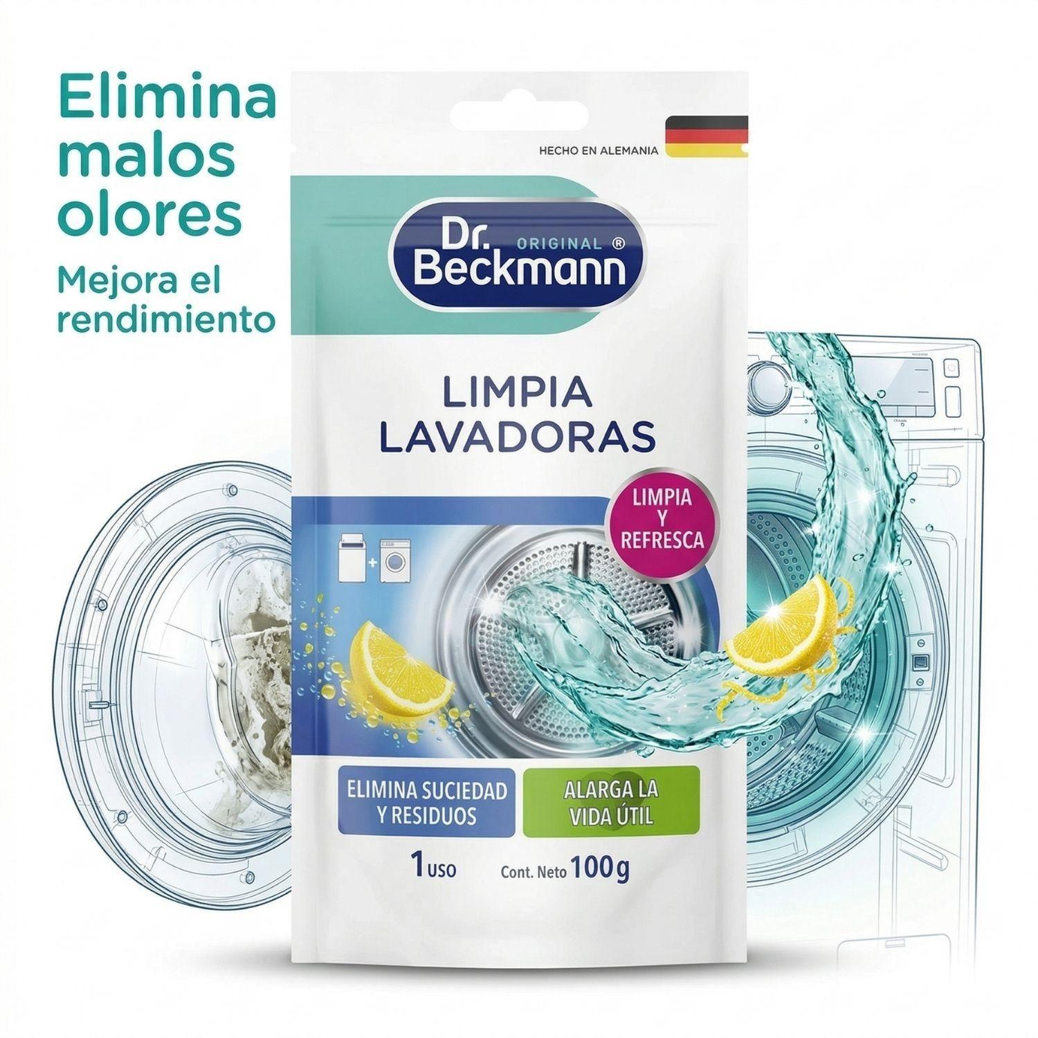 Limpia Lavadoras en Polvo Dr. Beckmann 100 g-6