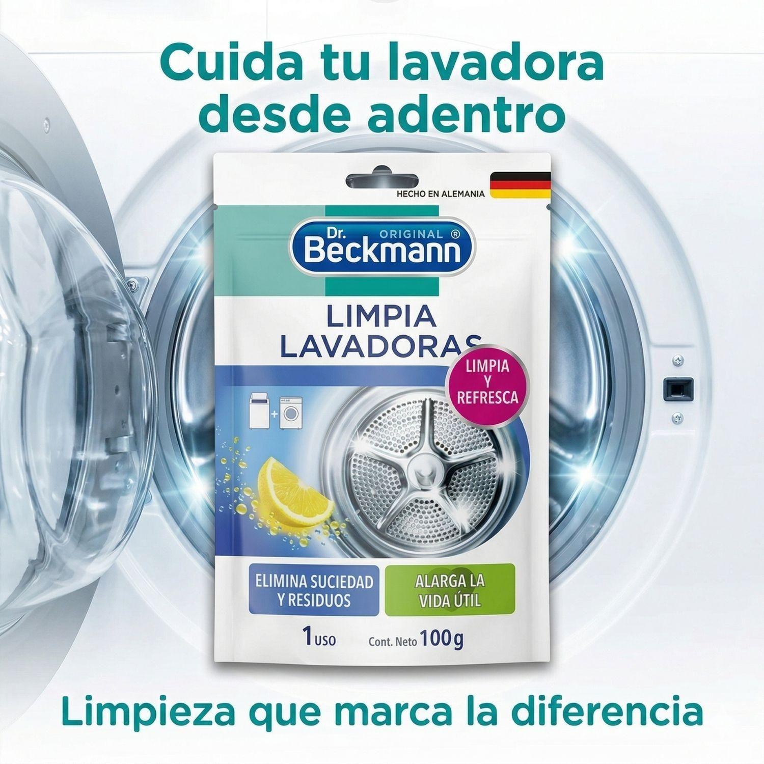 Limpia Lavadoras en Polvo Dr. Beckmann 100 g-8