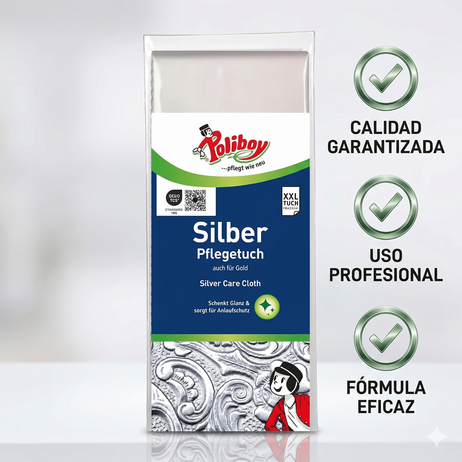 Paño Limpieza Plata Poliboy Brillo Profesional-5