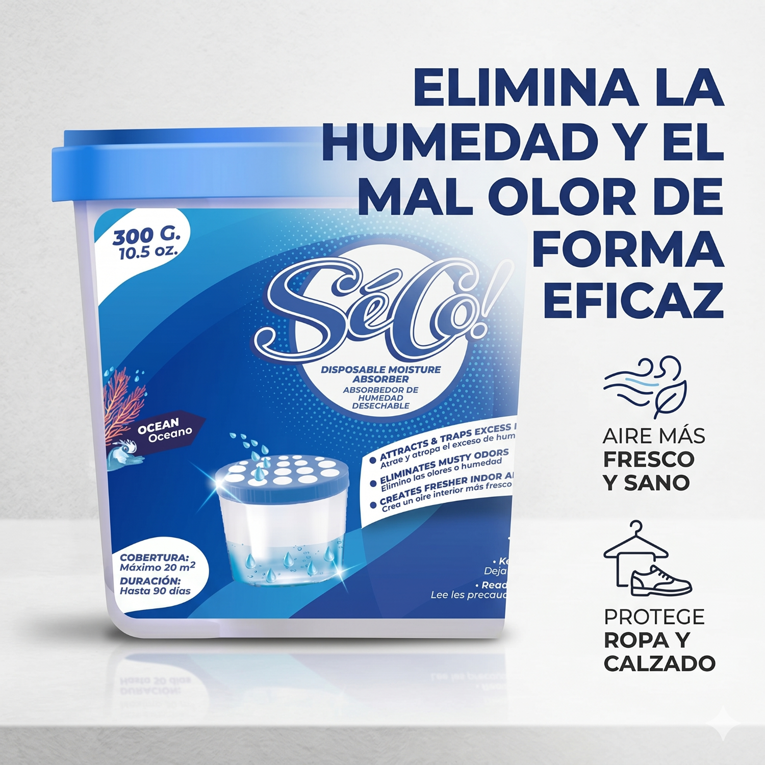 Absorbedor De Humedad Desechable 300gr-1