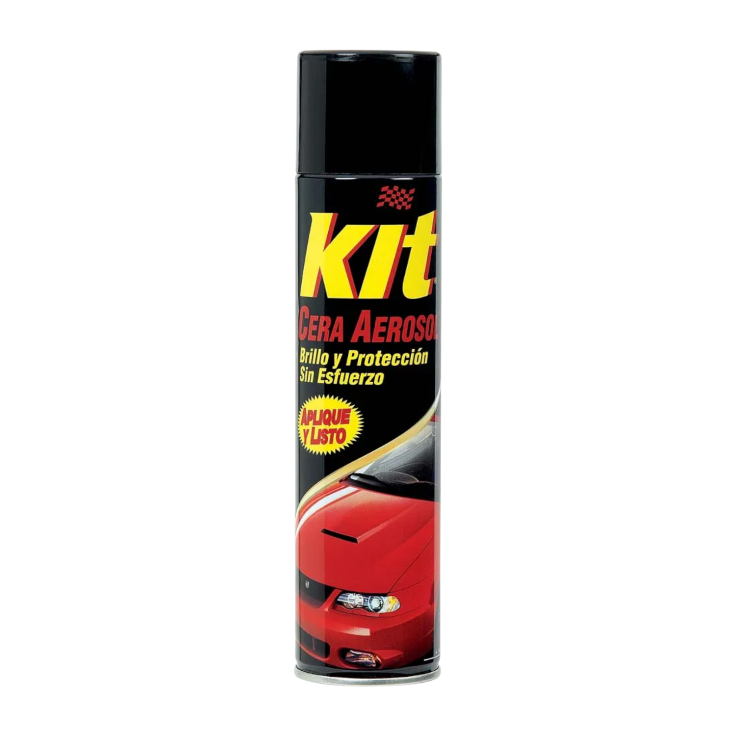 Cera para Autos en Aerosol Kit 360ml Brillo y Protección-0