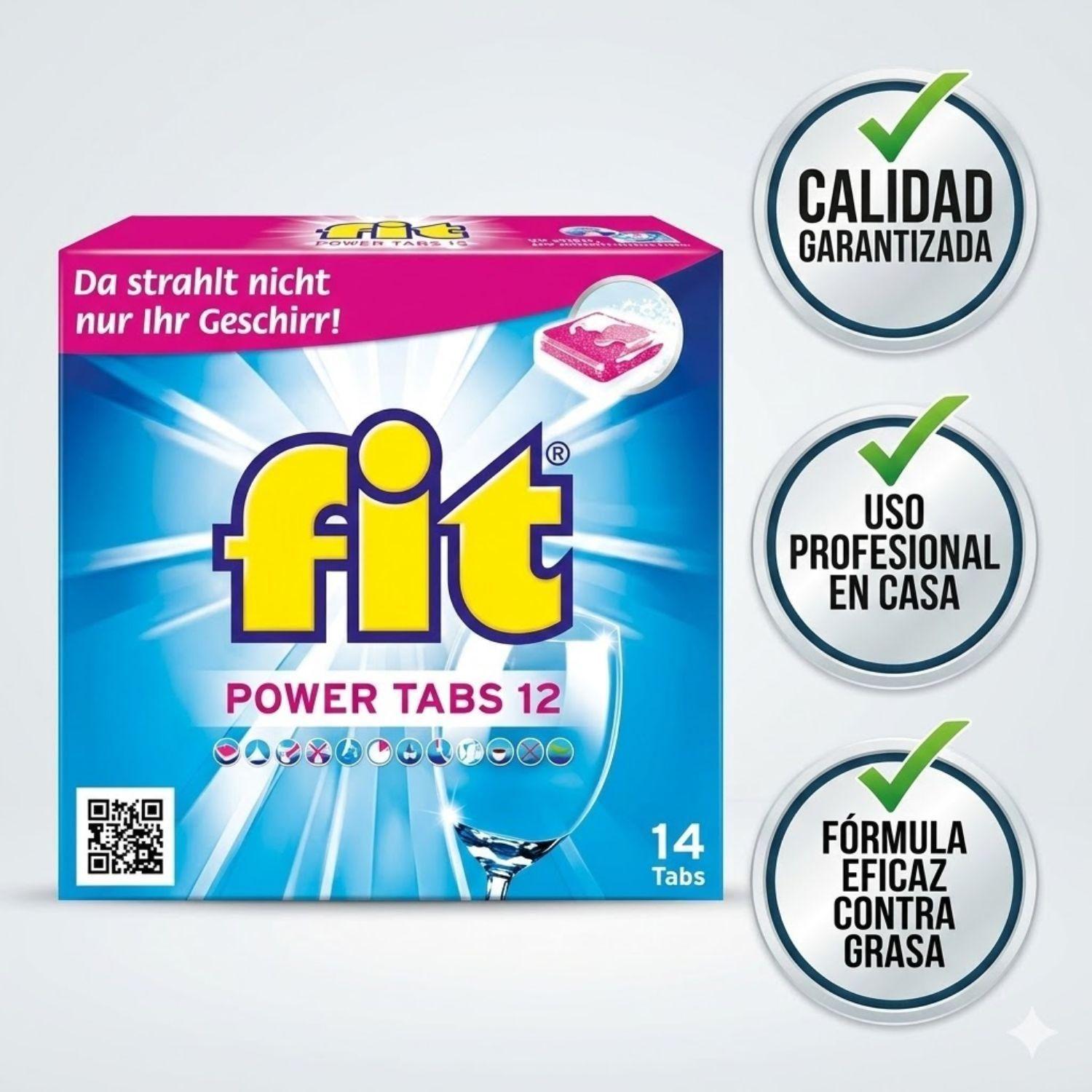 Lavavajillas Cápsulas Fit 14 Un Detergente Lavaplatos-5