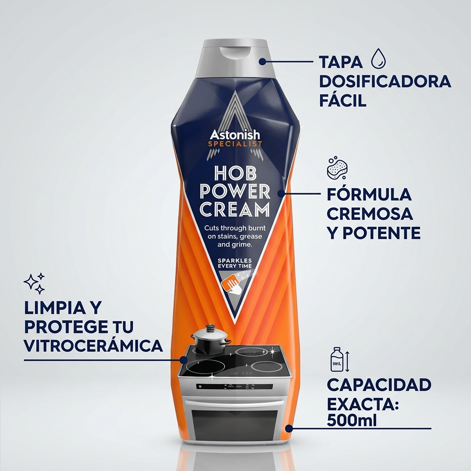 Limpiador Vitroceramica Astonish Crema 500ml-3