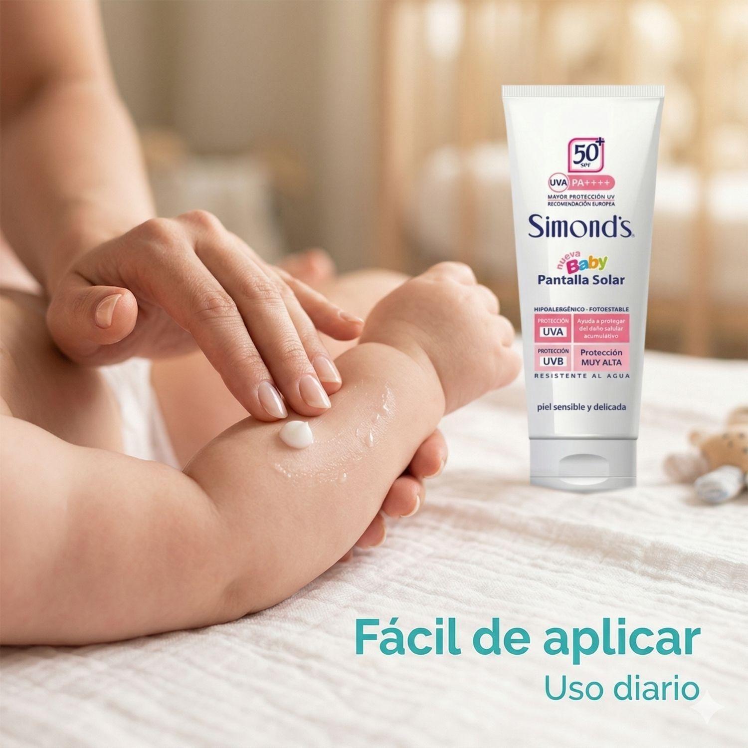 Bloqueador Protector Solar F50 Simonds Baby 200ml-4