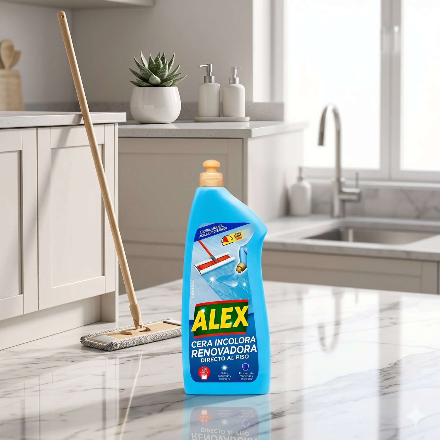 Cera Líquida Incolora Renovadora Alex 900cc-6