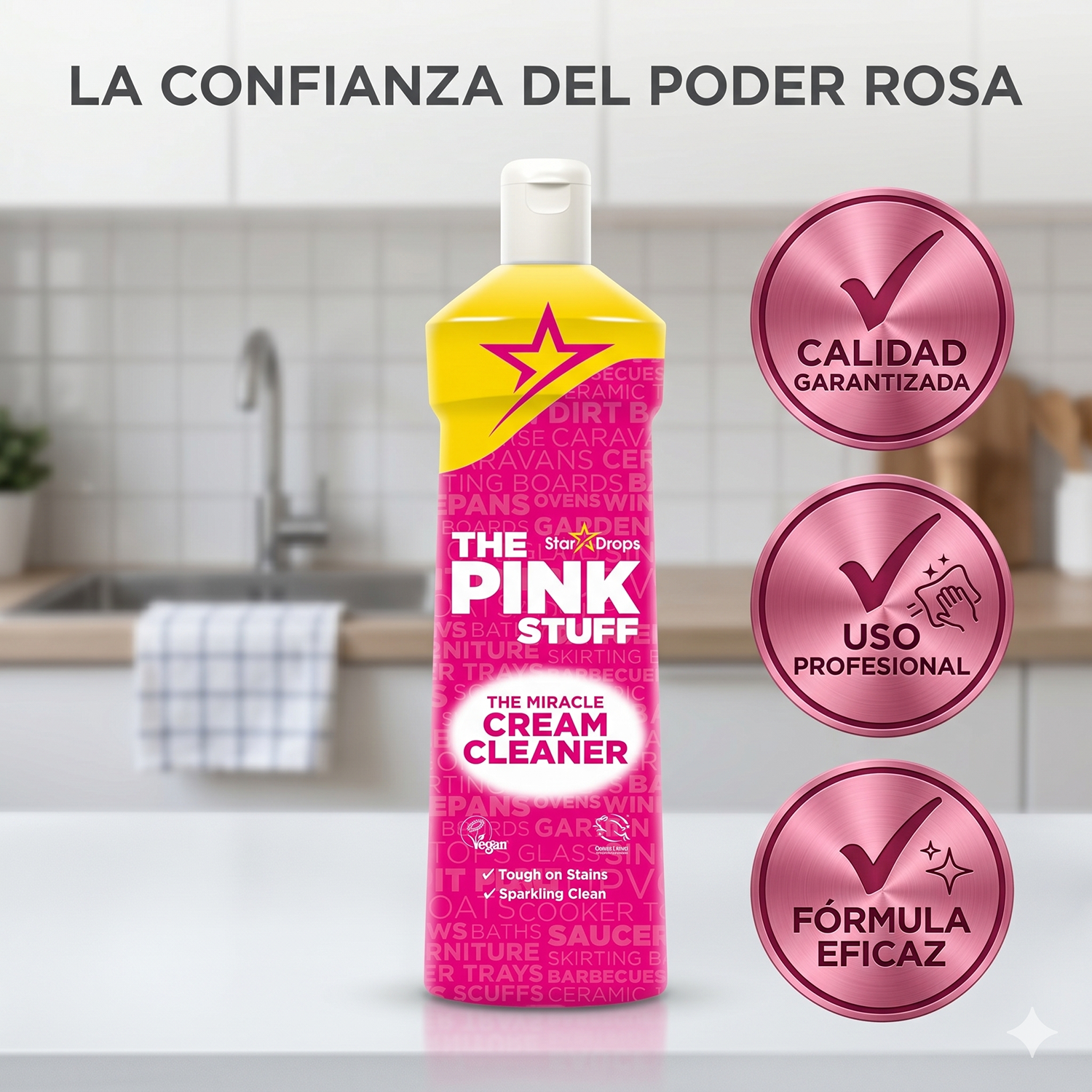 Limpiador En Crema Multiuso The Pink Stuff 500ml-4