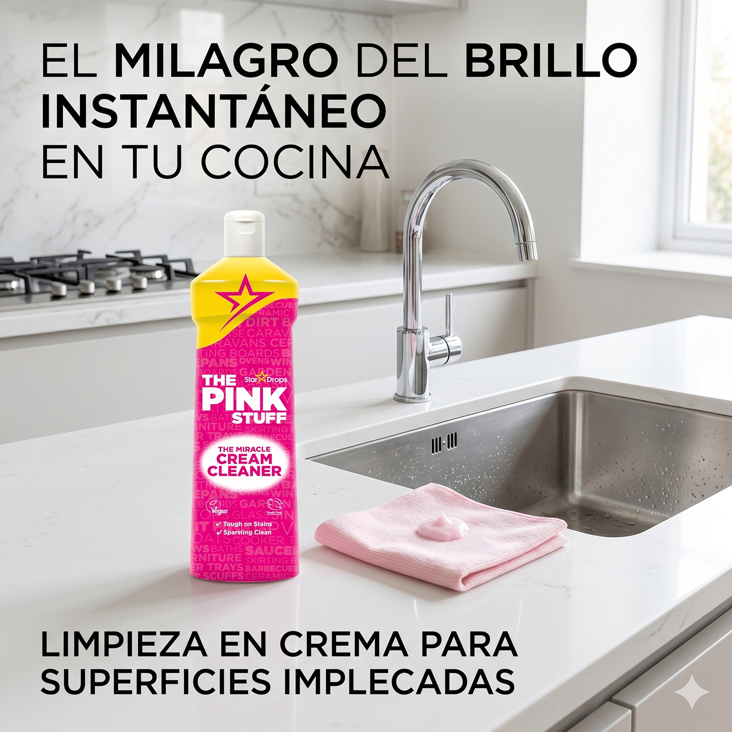 Limpiador En Crema Multiuso The Pink Stuff 500ml-5