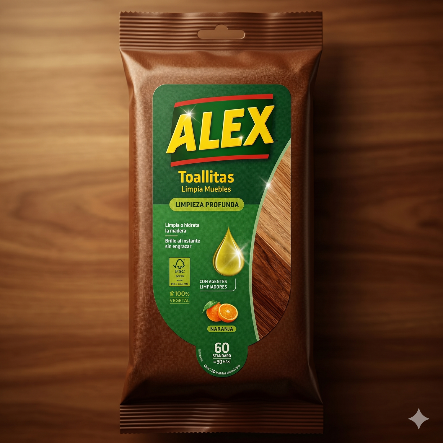 Toallitas Alex Renovadoras Para Muebles 30 Unid-6