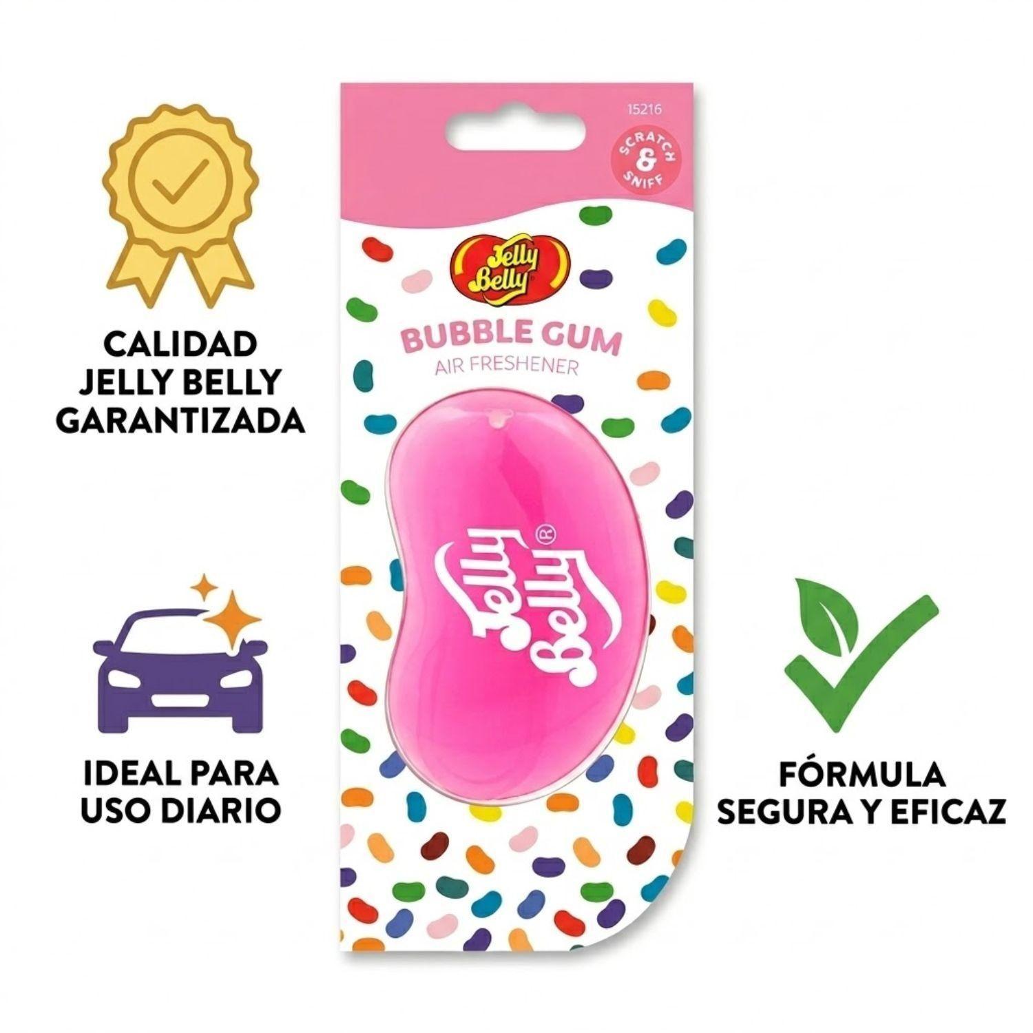Aromatizante Auto Jelly Belly Chicle Colgante-5