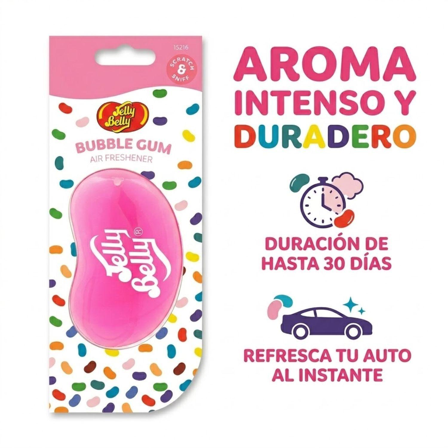 Aromatizante Auto Jelly Belly Chicle Colgante-2