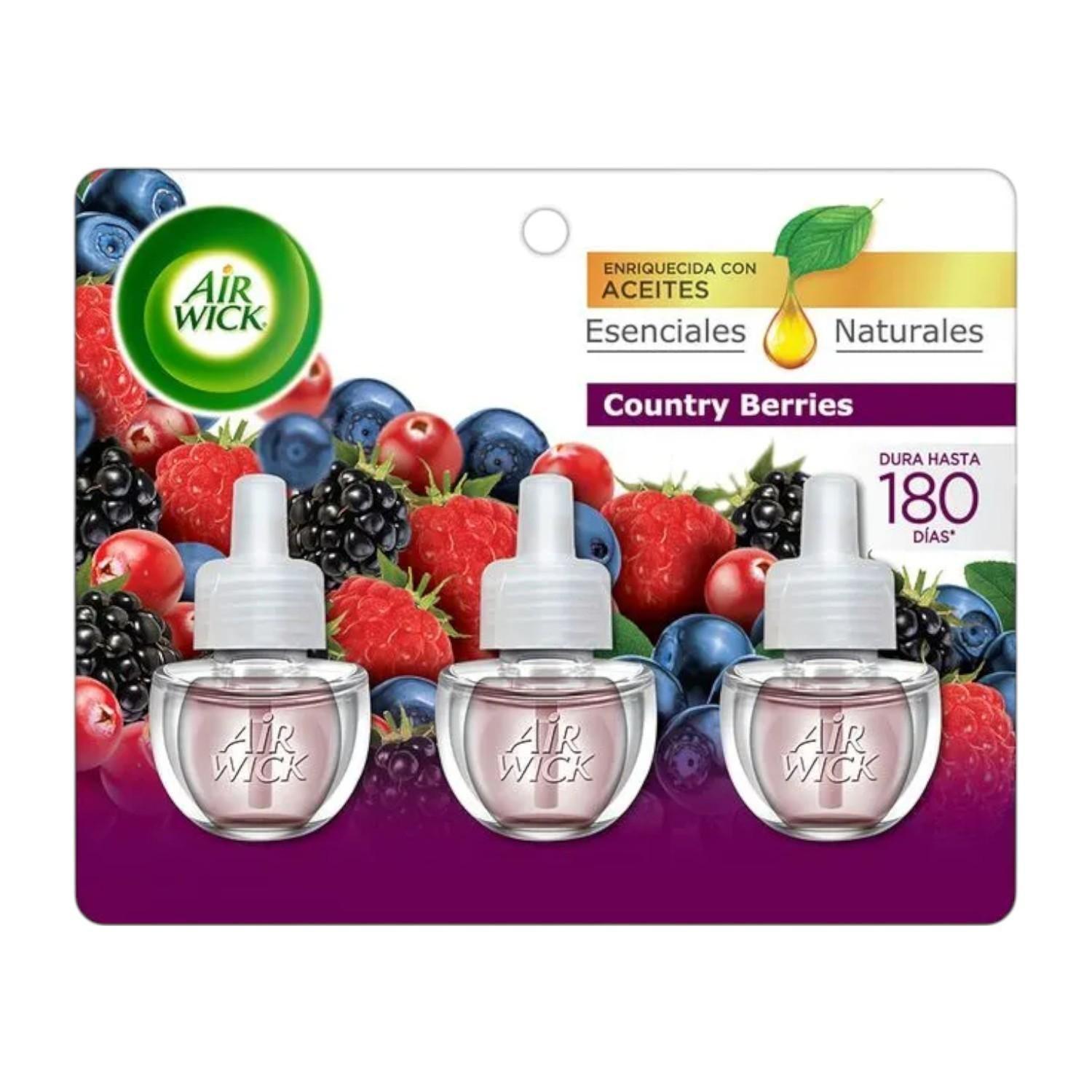 Recarga Desodorante Electrico Berries Airwick 3 Un-0