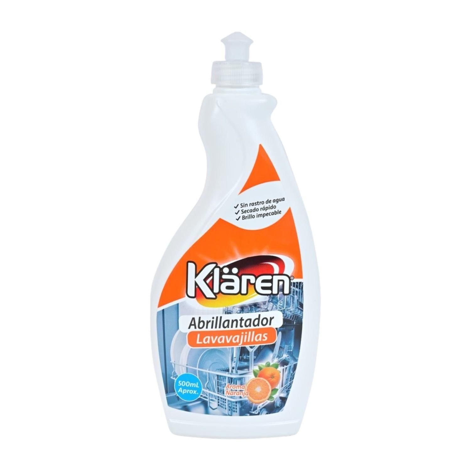 Abrillantador Lavavajillas Klaren 500ml Naranja-0