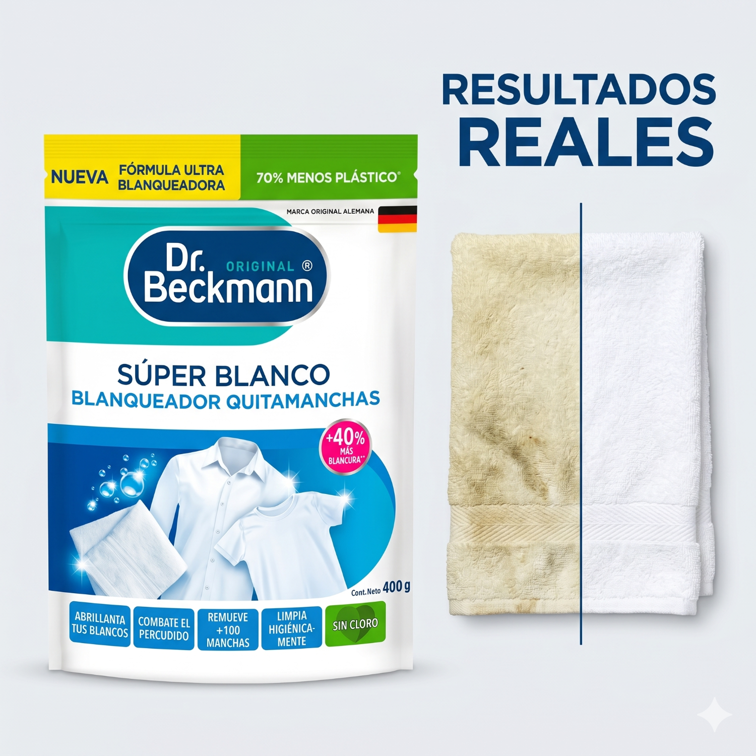 Quitamanchas Blanqueador Super Blanco Dr. Beckmann 400gr-4
