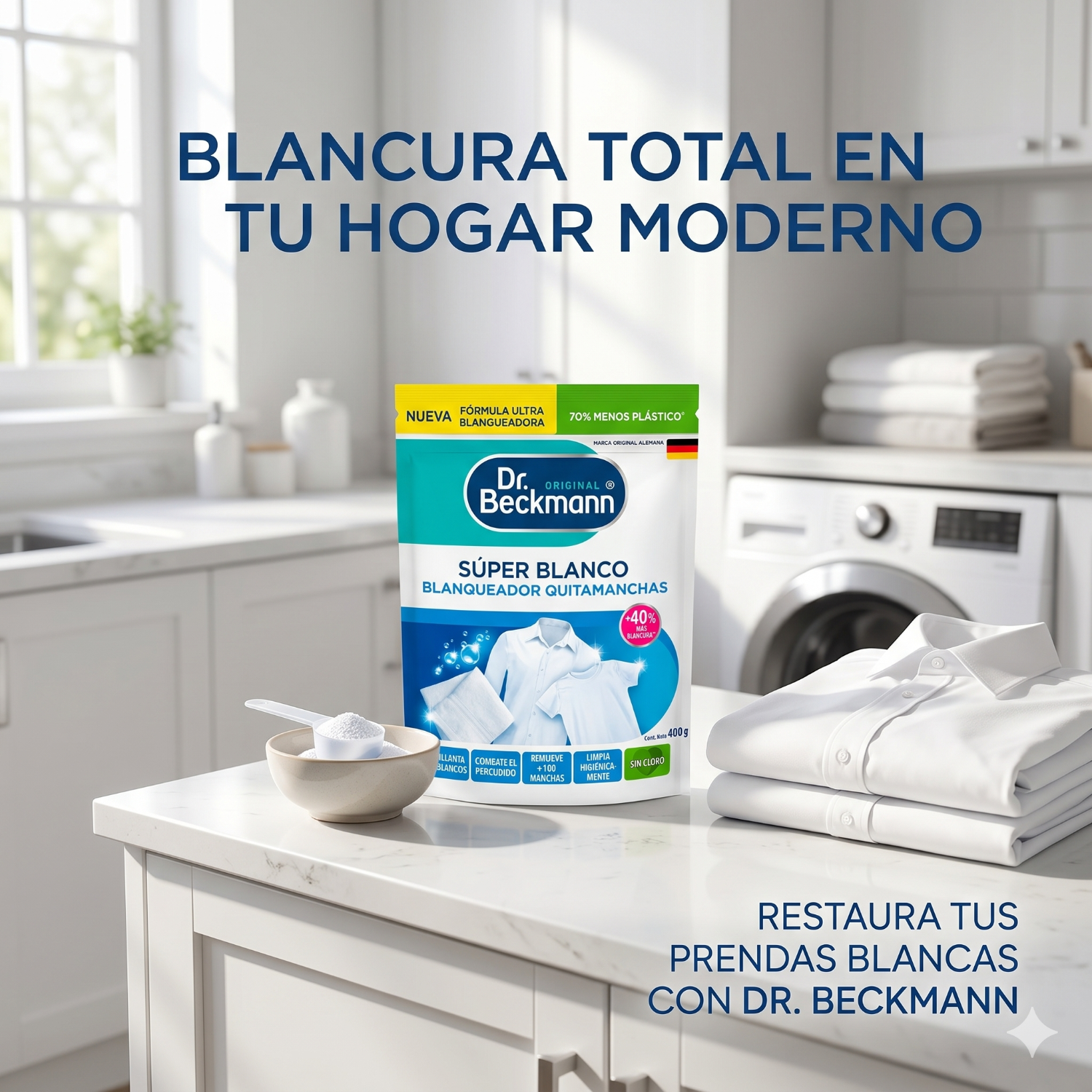 Quitamanchas Blanqueador Super Blanco Dr. Beckmann 400gr-6