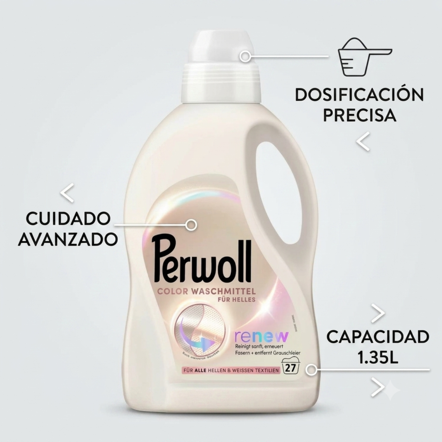 Detergente Ropa Blanca 1.35l-3