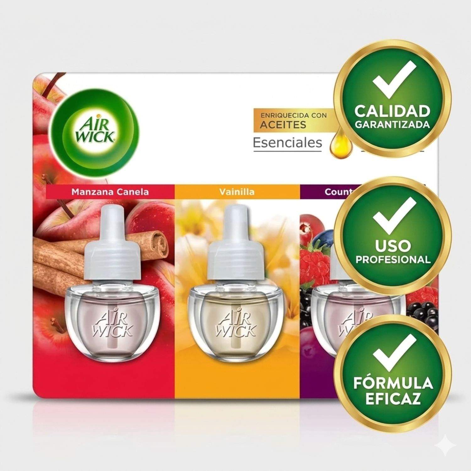 Desodorante Ambiental Eléctrico Repuesto Surtido 3x21ml-3