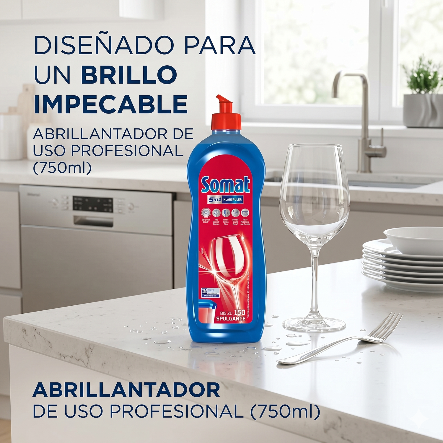 Abrillantador Lavavajillas Somat 5 en 1 750 ml-4