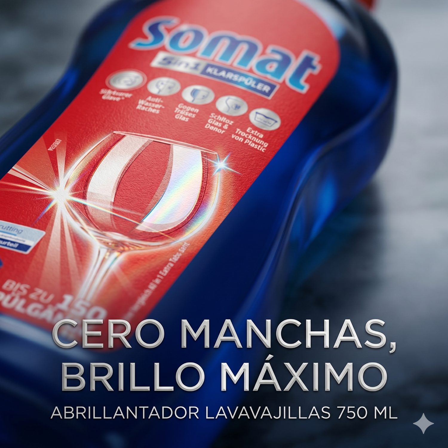 Abrillantador Lavavajillas Somat 5 en 1 750 ml-7