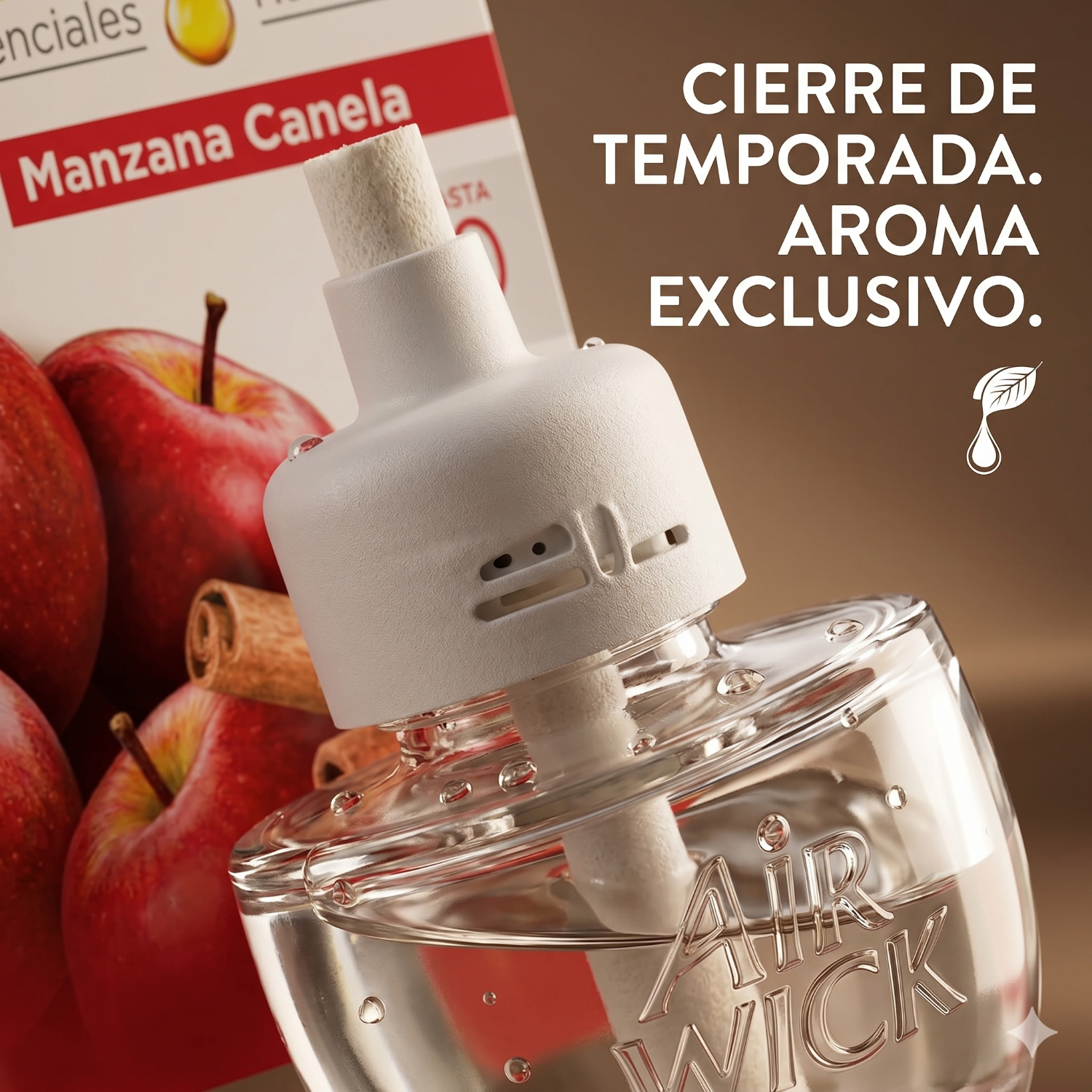 Recarga Air Wick Eléctrico Manzana Canela 3 Unid-5