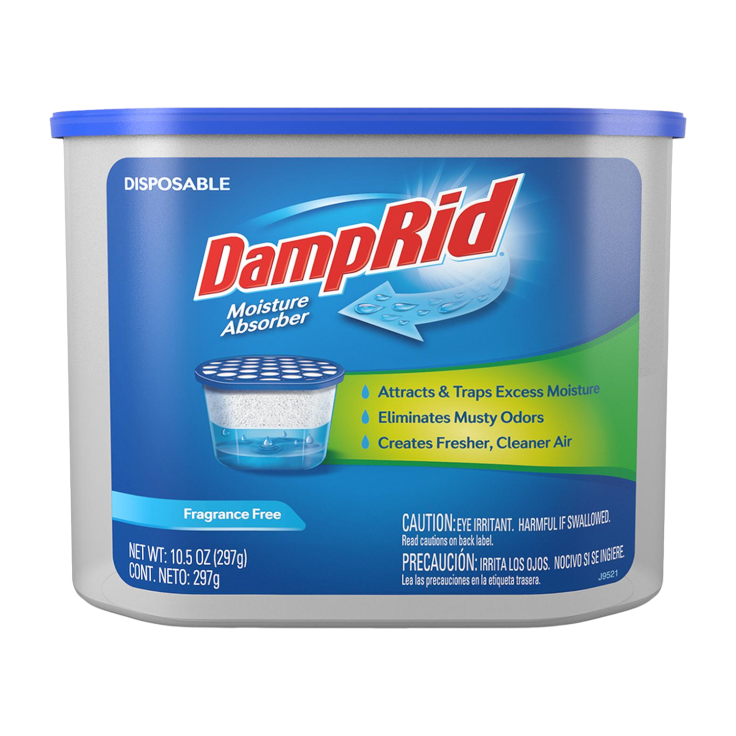 Sistema Antihumedad DampRid Desechable 297g Sin Aroma-0