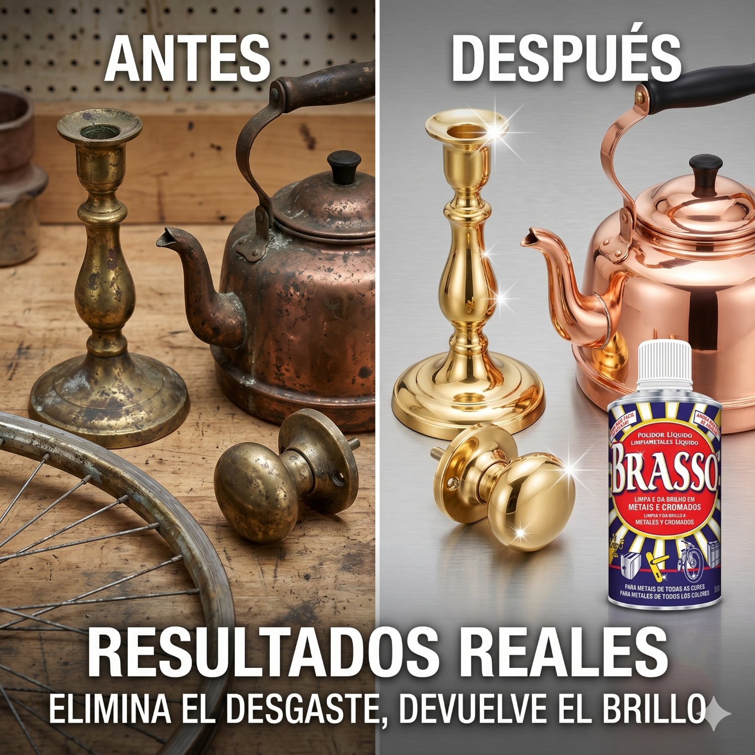 Pulidor de Metales Brasso 200 ml – Cobre, Latón y Acero-4