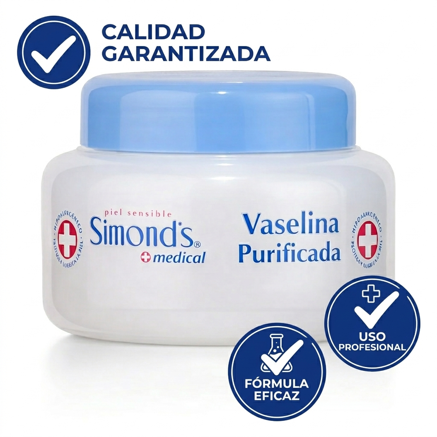 Vaselina Purificada Simonds Pote 110 Ml Protector Dérmico-4