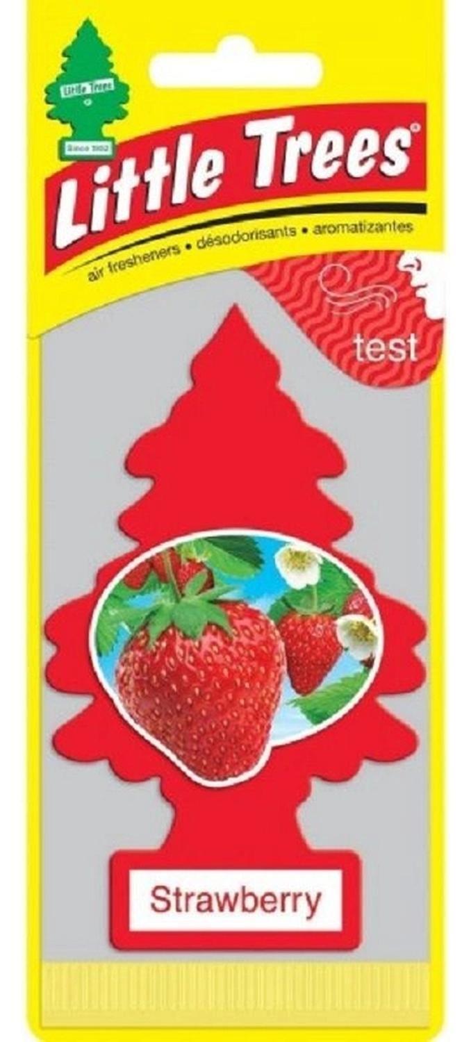 Aromatizante Pino Strawberry Little Trees Pack X 3unid-4