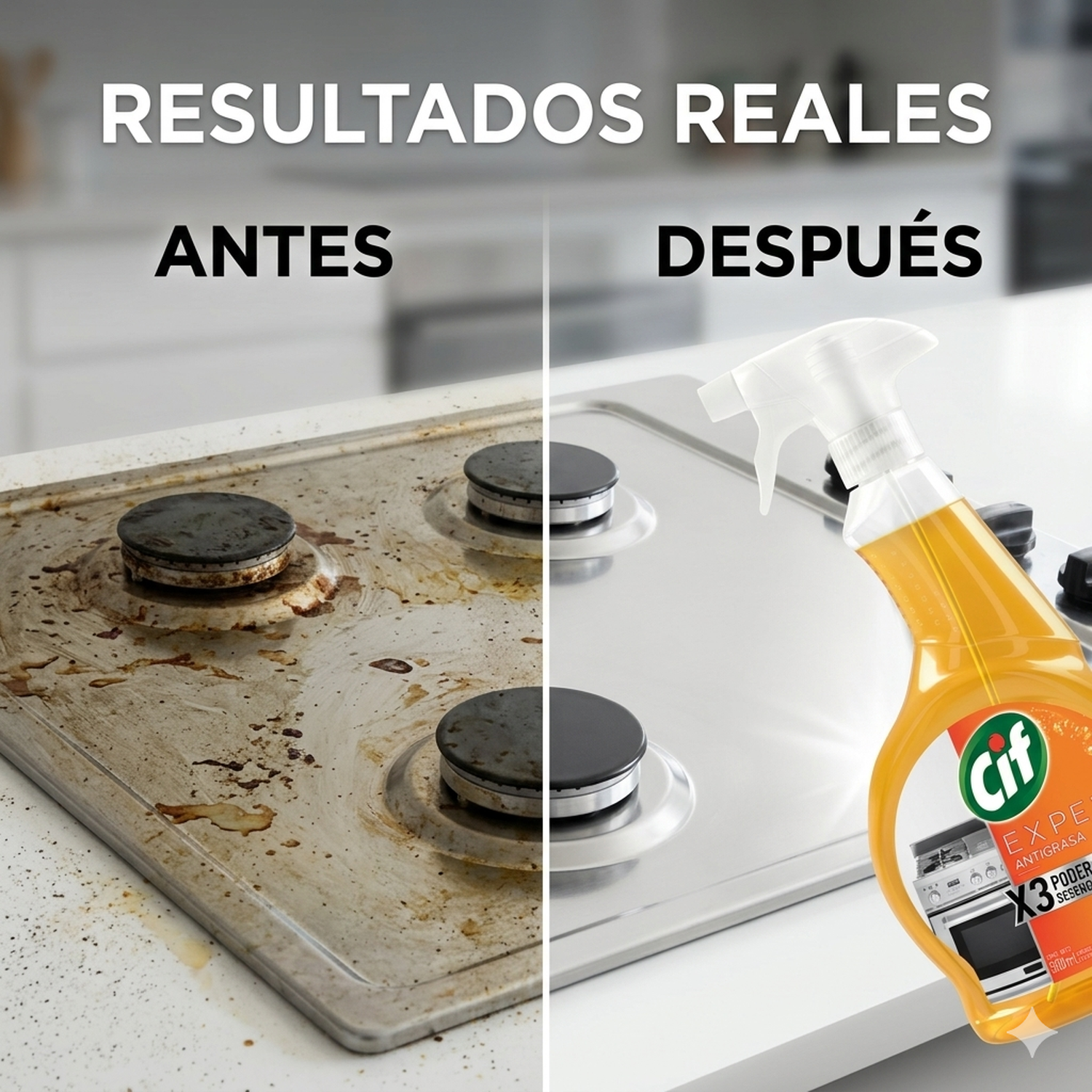 Cif Desengrasante Antigrasa Biodegradable Gatillo 500 Ml Cocina-2