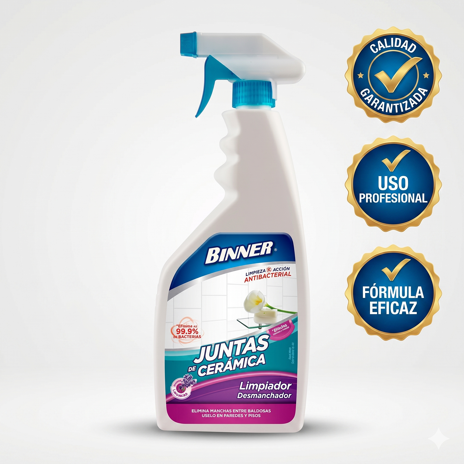 Limpiador Desmanchador Juntas De Ceramica Binner 700ml-5