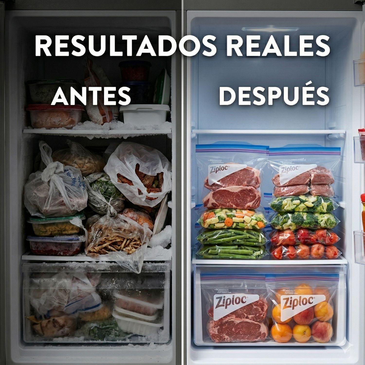 Bolsas Ziploc Para Freezer Medianas 20 Unidades-2