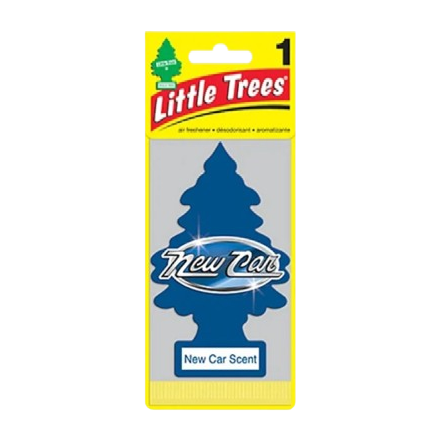 Aromatizante Pino Auto Nuevo Little Trees Pack X 3unid-1