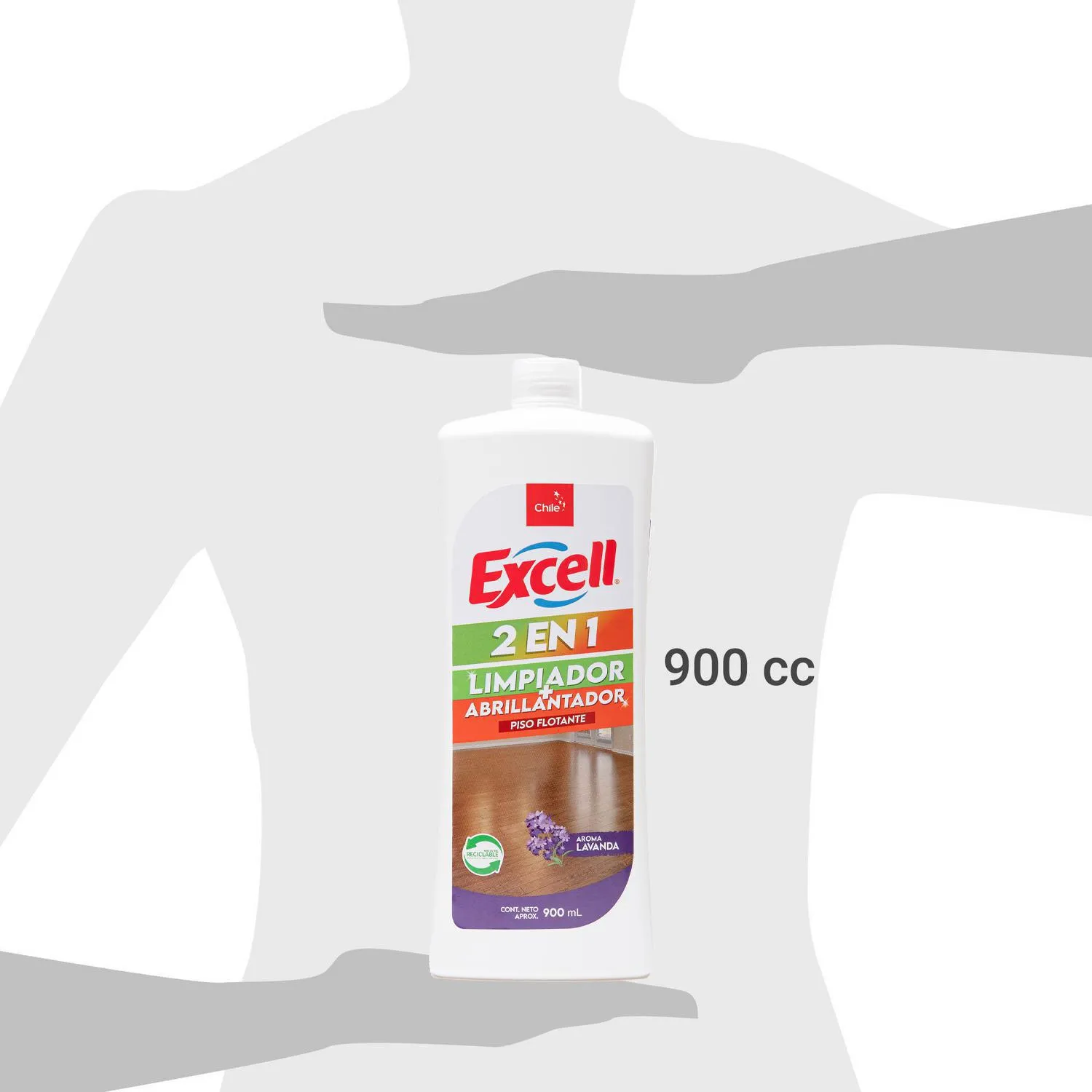 Limpiador y Abrillantador Piso Flotante Lavanda 900cc-2