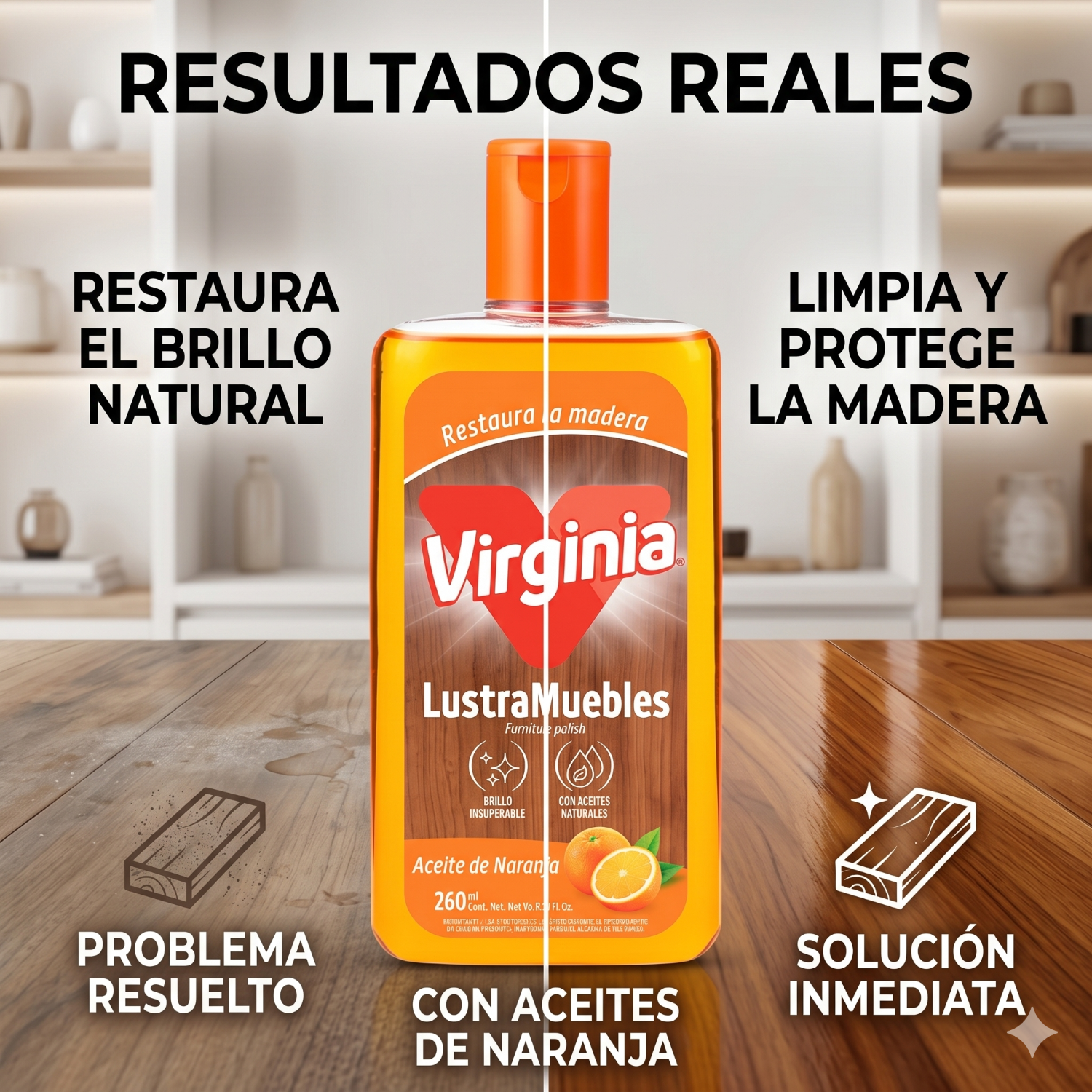 Virginia Lustra Muebles Naranja Natural 260ml-4