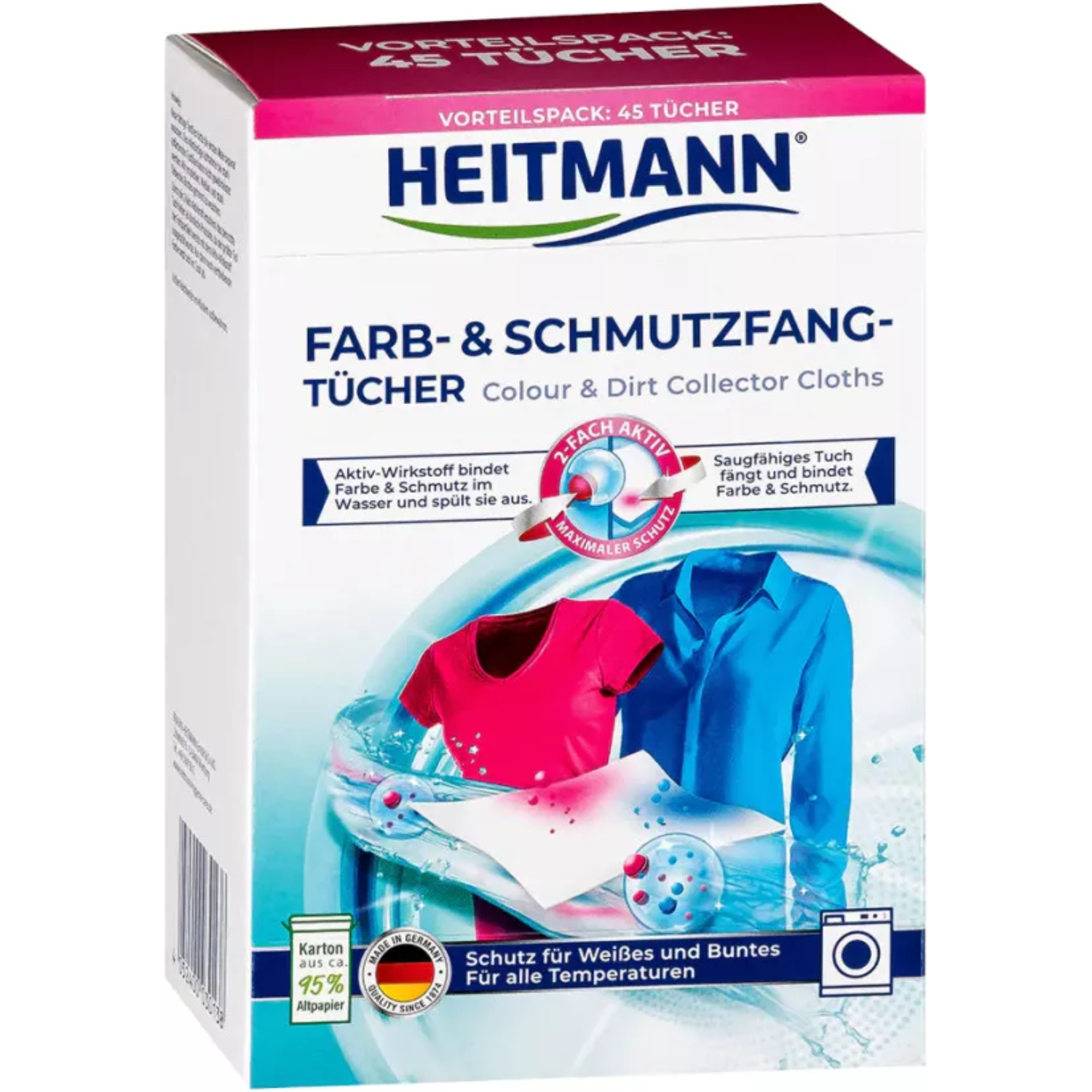 Paños Capturadores Color Heitmann 45 Unidades-0