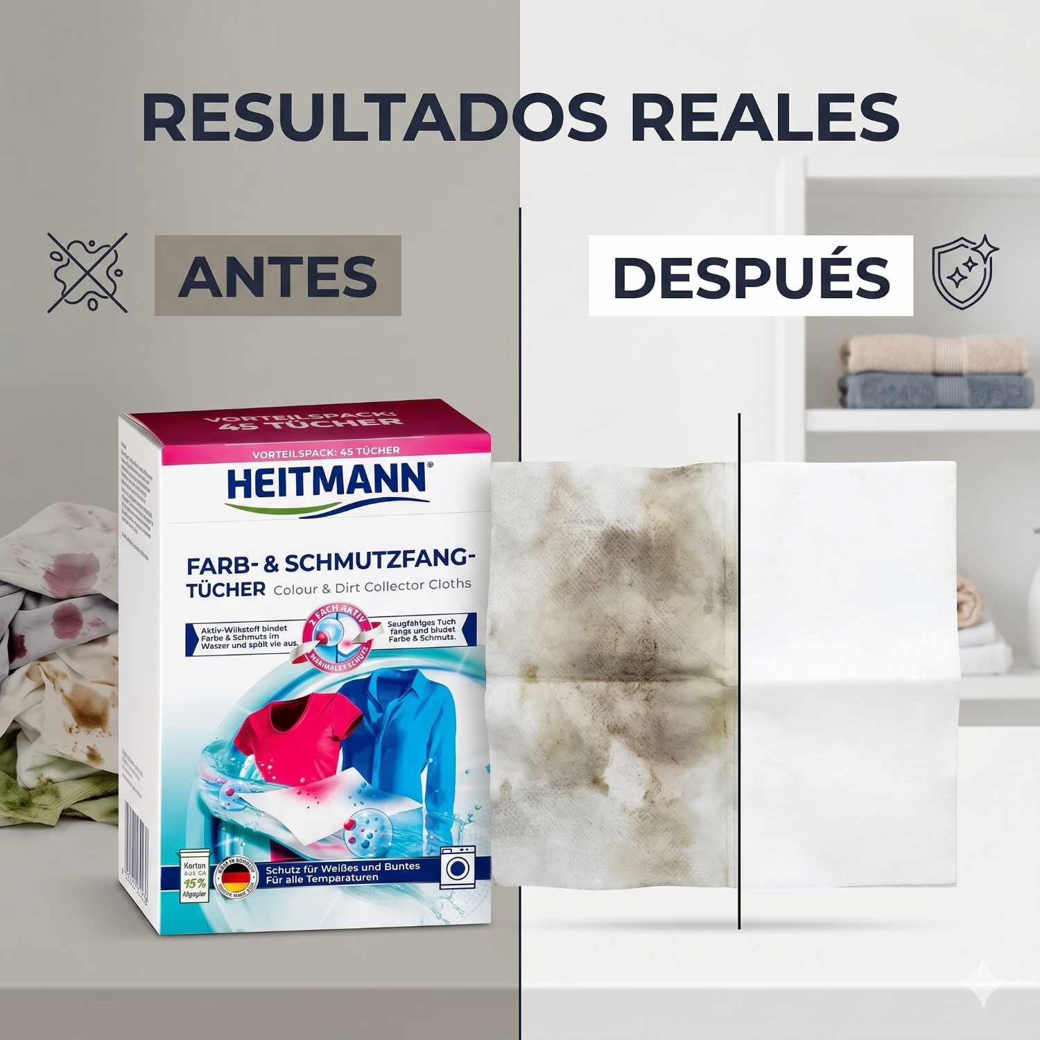 Paños Capturadores Color Heitmann 45 Unidades-5
