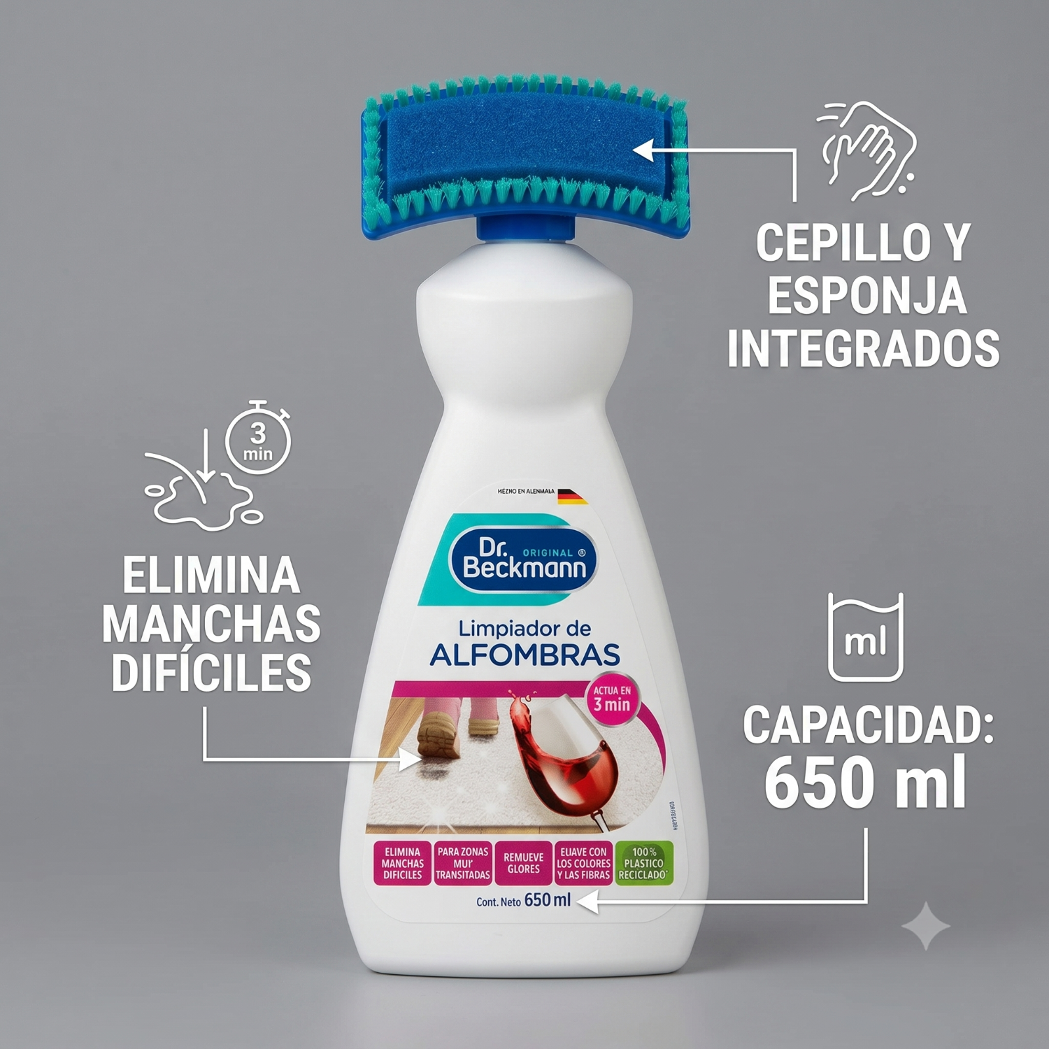 Quitamanchas Alfombras 650 Ml Dr. Beckmann-3