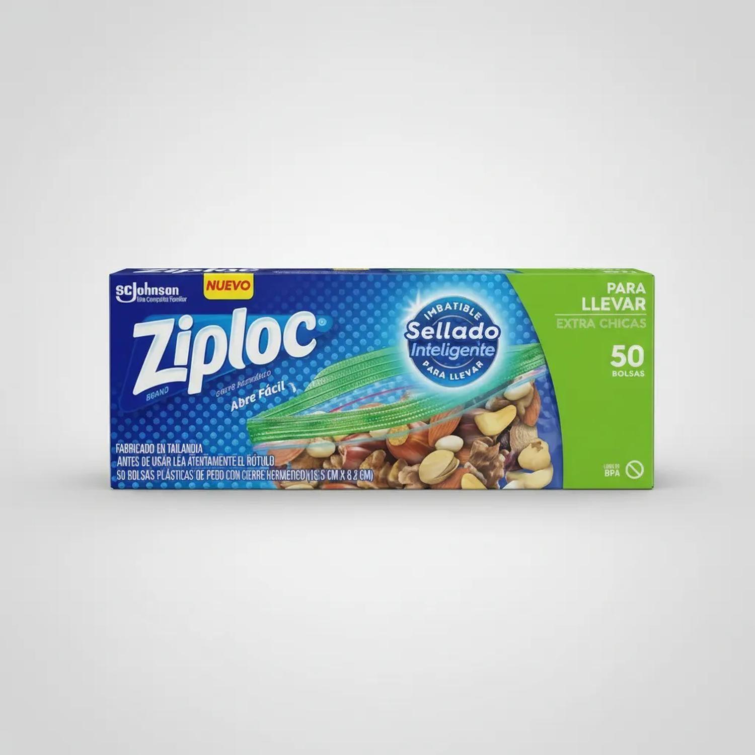 Bolsas Multiuso Para Llevar Ziploc Extra Chicas 50unid-2