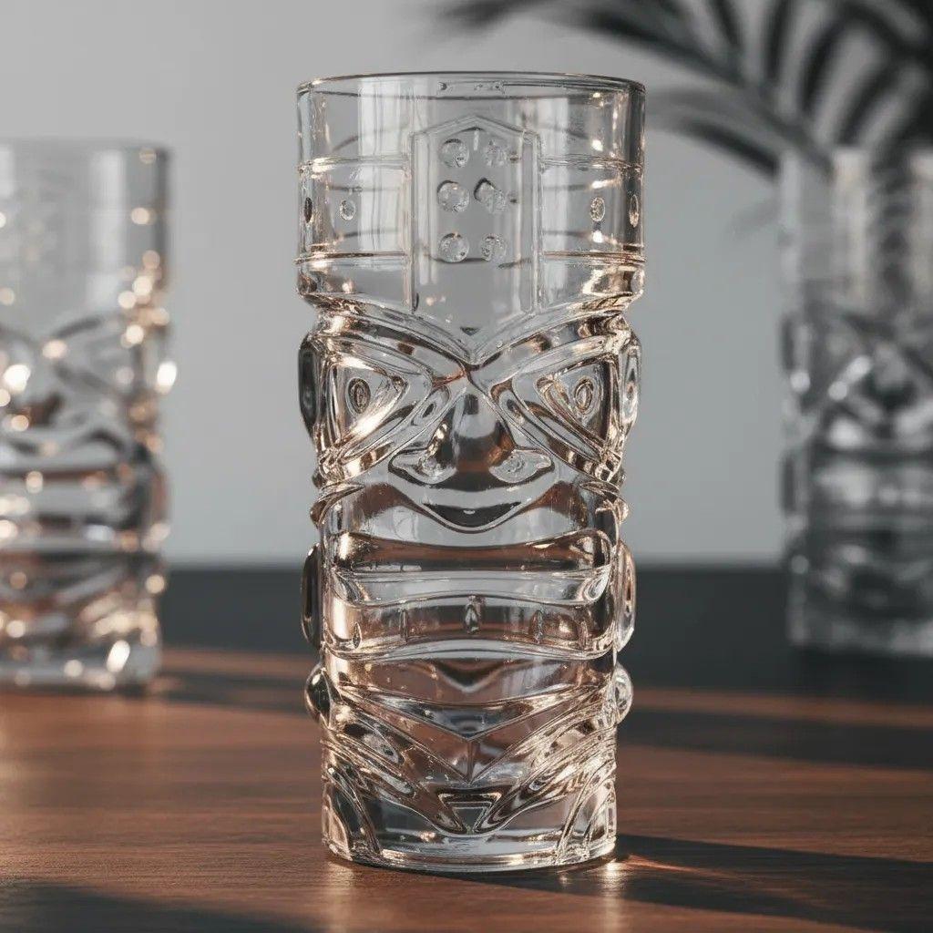 Pack 6 Unidades De Vasos Tiki Para Coctel 420ml-4
