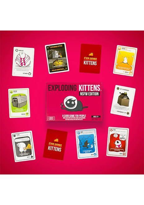 Juego De Cartas Exploding Kittens Edicion NSFW-4