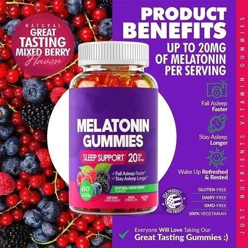 Melatonin Gummies 60 Unid  Sueño Profundo -2