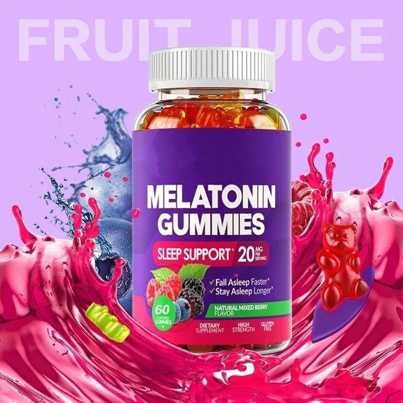 Melatonin Gummies 60 Unid  Sueño Profundo -5