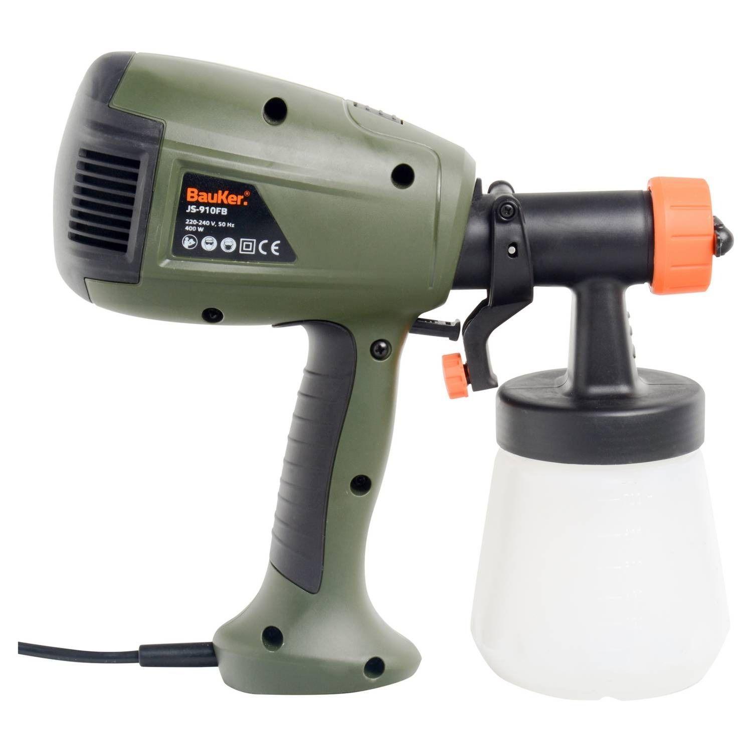 Pistola Para Pintar Eléctrica Bauker 400 W + Accesorios-2