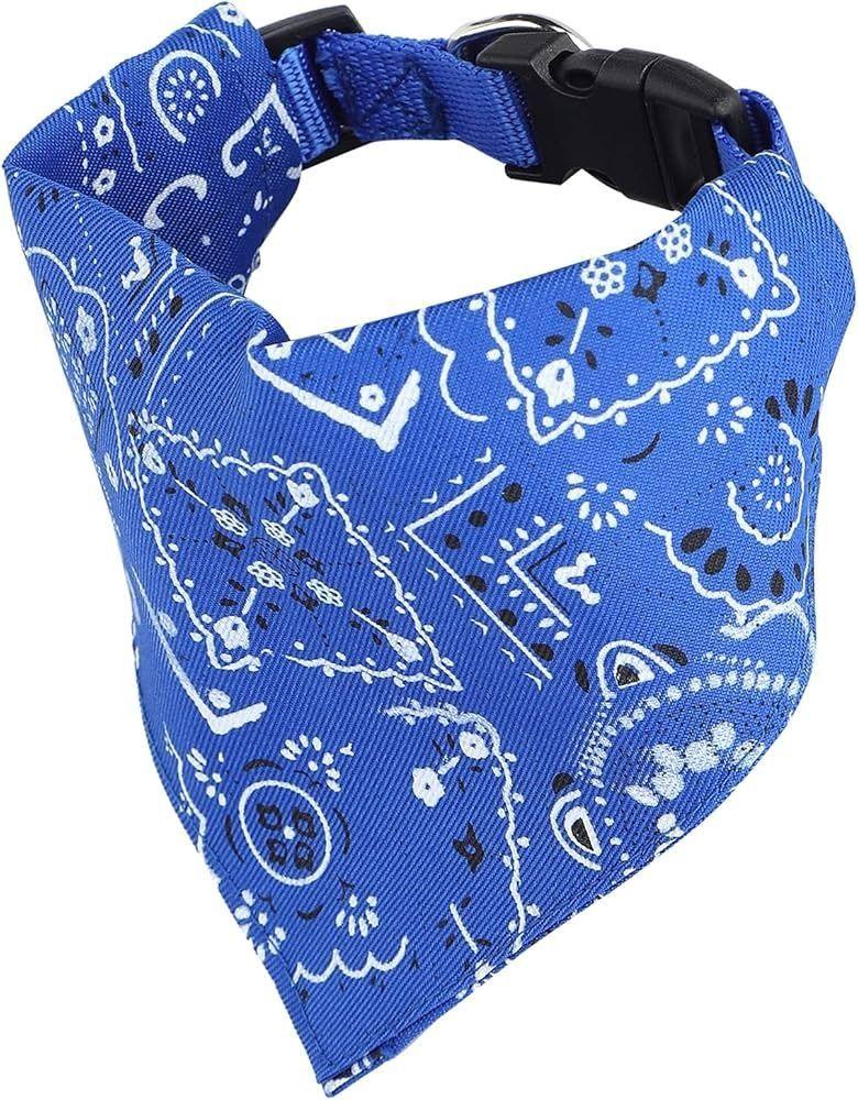 Bandana Para Mascota Ajustable Pañuelo Perro Kulcan-1