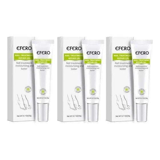 3x Gel Efero Tratamiento Para Hongo Uña Onicomicosis-3
