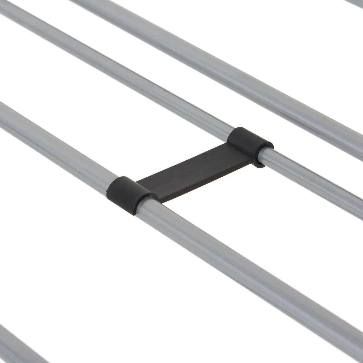 Tendedero De Ropa Con Bandeja Plegable Acero 156.5x61x97 Cm-4