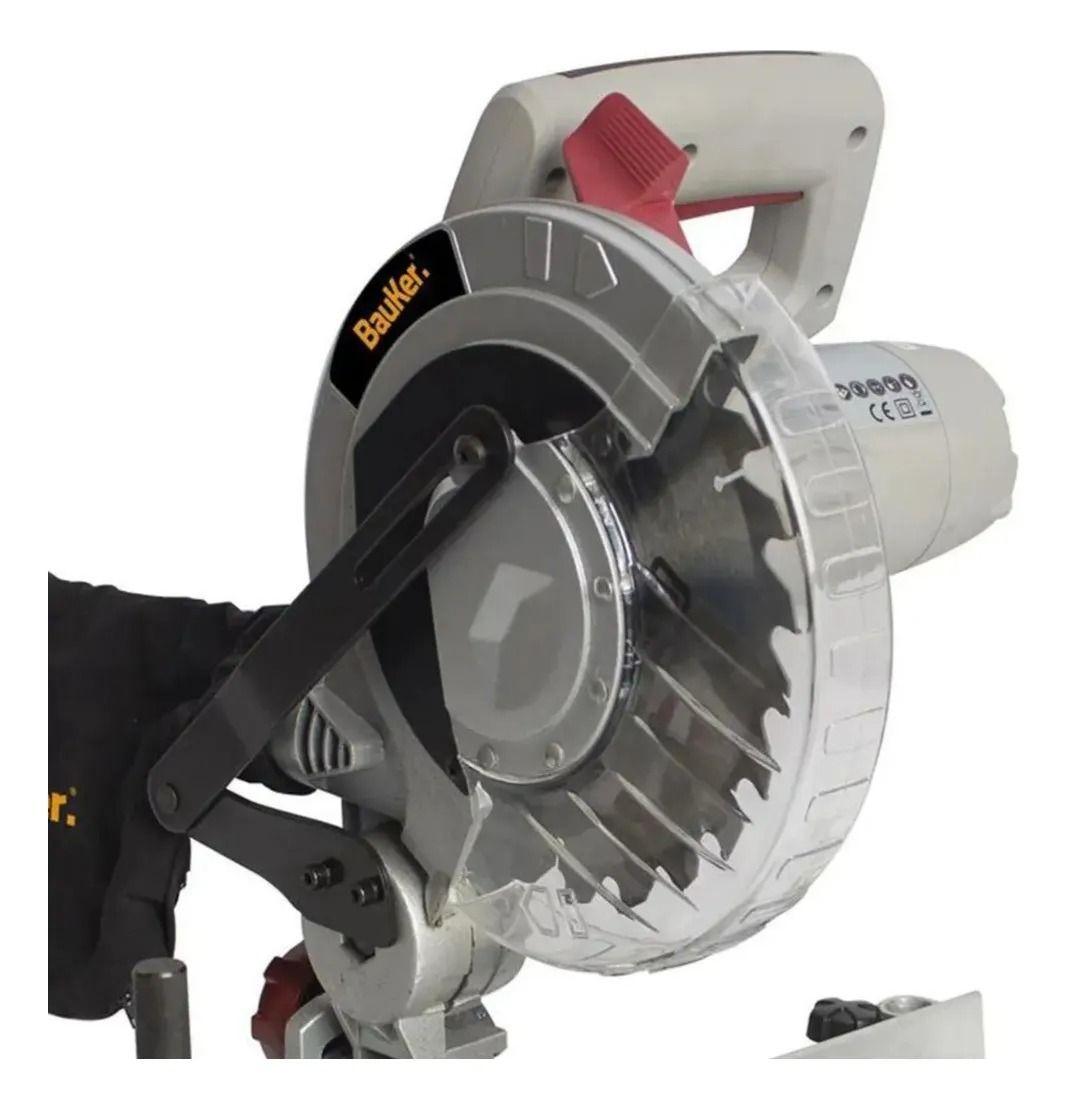 Ingleteadora Sierra Ms210hd Eléctrica 8 1/4 1400w Bauker-1