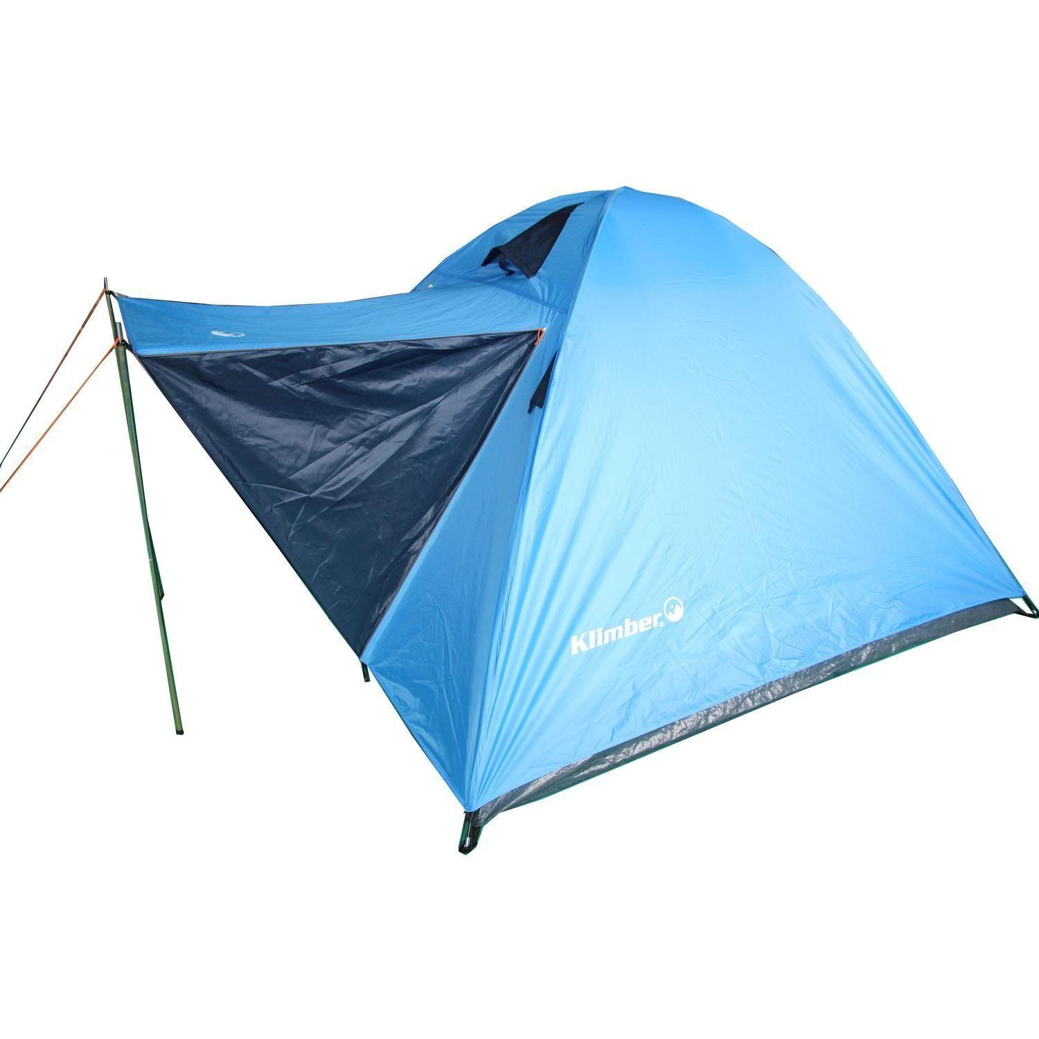 Carpa 4 Personas Iglú Dome 2.75kg Klimber Mosquitera 800mm Color Azul-2