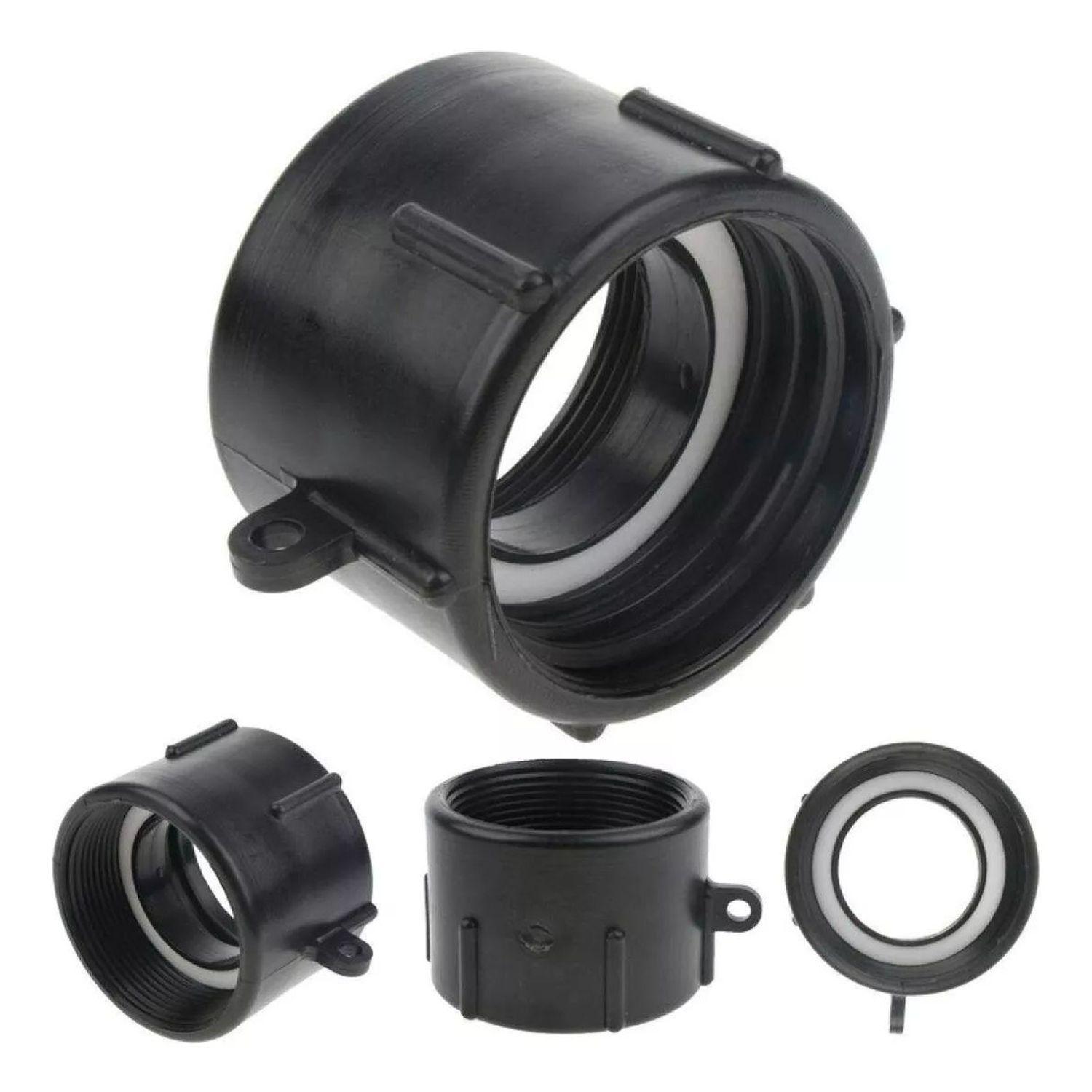 Tapa Adaptador S60x6 Ibc O Bidón Con Salida 2 Pulgadas 60mm-4