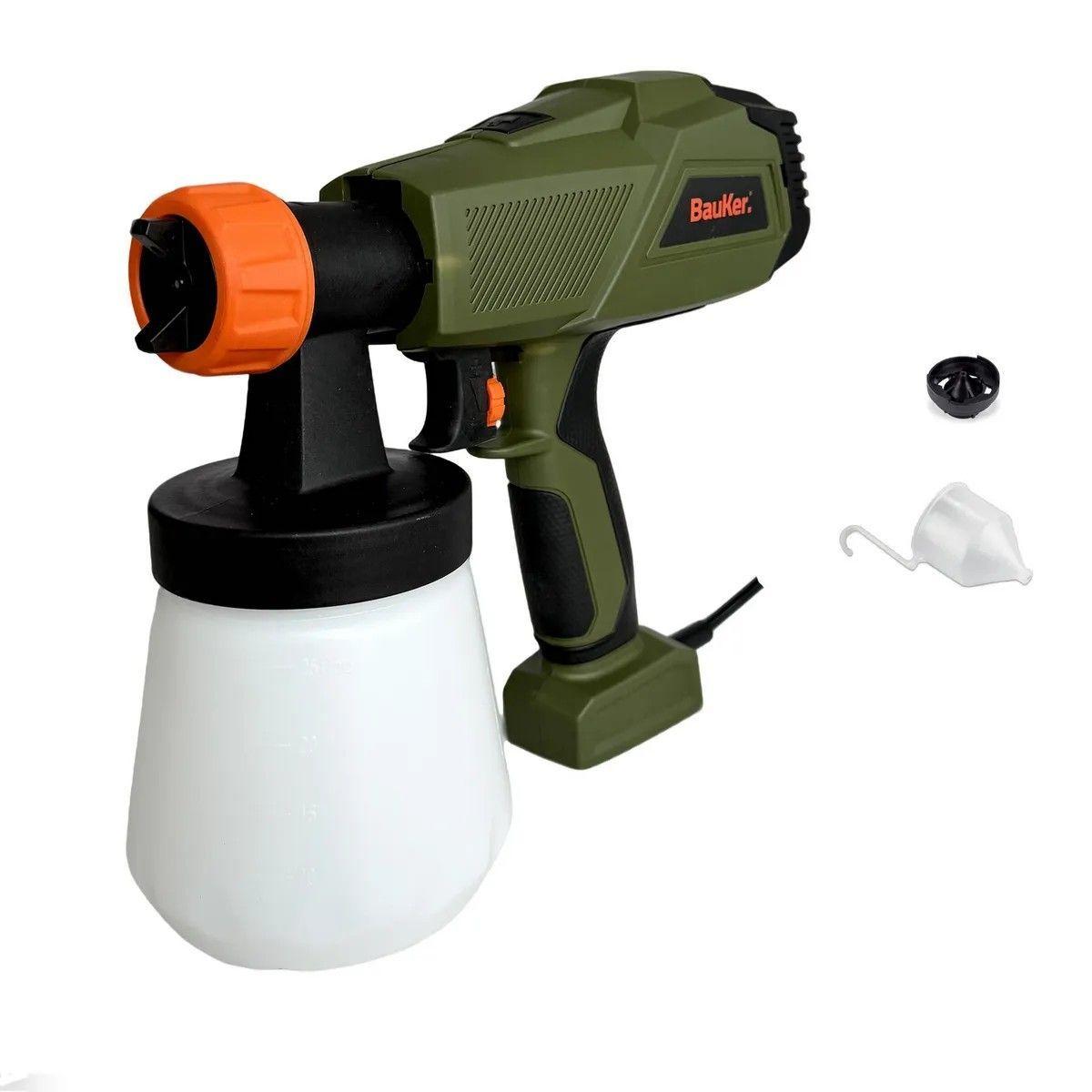 Pistola Para Pintar Bauker 450 W 750 Ml 220v-3