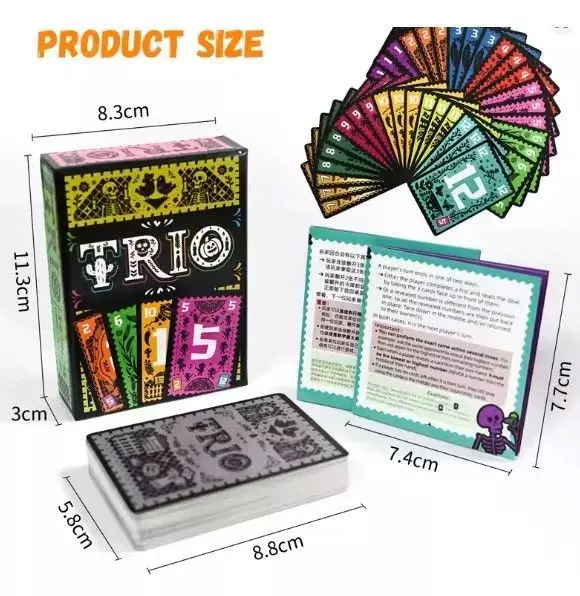 Juego De Cartas Trio-2